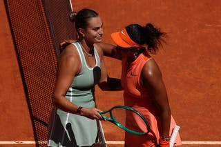 Aryna Sabalenka and Naomi Osaka will clash on Court Philippe-Chatrier